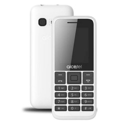 Alcatel 1068D White 1.8" Dual Sim Phone