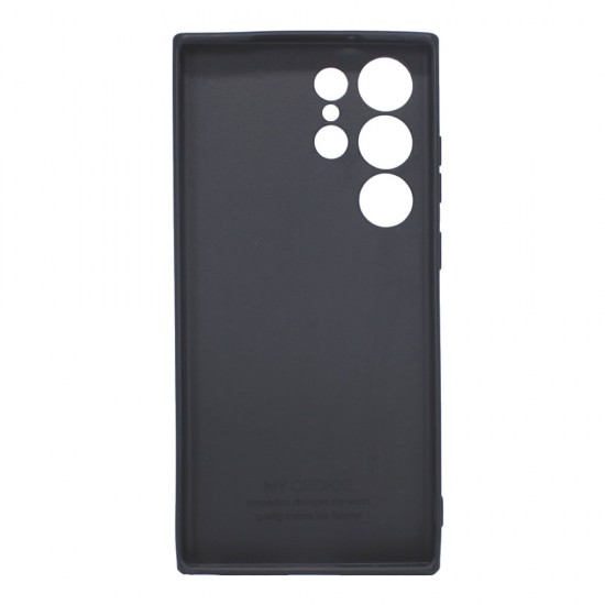 Funda de Silicona SAMSUNG Galaxy S22 Ultra Negro