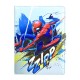 Capa Tablet Flip Cover Com Desenho Oem Spiderman Azul Claro 8