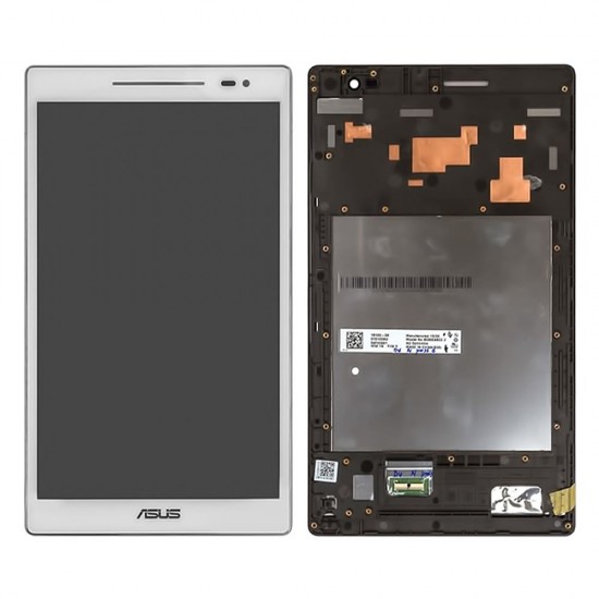 Touch+Display With Frame Asus Zenpad/Z380/Z380C/Z380KL 8.0" White