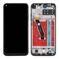 Huawei P40 Lite E/Y7p 6.39" Black Touch+Display With Frame