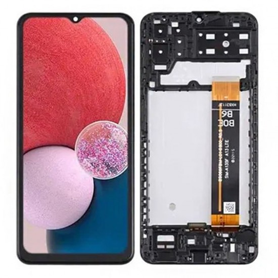 Touch+Display Com Frame Samsung Galaxy A13 4g/A135 6.6" Preto Touch+Display Com Frame Samsung Galaxy A13 4g/A135 6.6" Preto