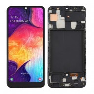 Touch+Display Com Frame Samsung Galaxy A50/A505 6.4