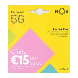 Cartão Sim Nos Livres Dia Com O Tarifario Inclui Oferta De 2.50€ Saldo