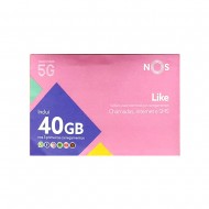 Nos Like SIM Card 40GB Internet And 500 Min/SMS/Month