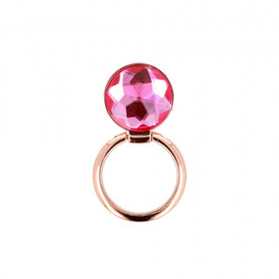 OEM Ref:5134 Pink 360° Rotate 180° Fold Metal Ring Holder/Stand