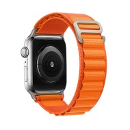 OEM Apple Watch 42mm/44mm/45mm/49mm Orange Nylon Bracelet