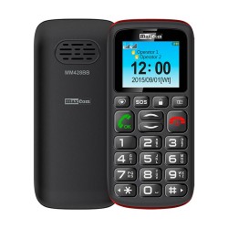 Maxcom MM428BB Black 1.8" Dual SIM Mobile Phone