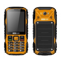 Móvil Maxcom MM920 Amarillo GSM 900/1800MHz 2.8" Single SIM