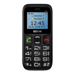 Teléfono Maxcom MM426 Negro 2G Gsm 900/1800 MHz 1.77" Dual SIM