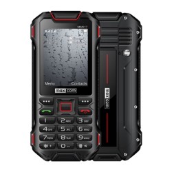 Teléfono Maxcom MM917 Negro 3G WCDMA 900/2100 MHz 2.4" Dual SIM