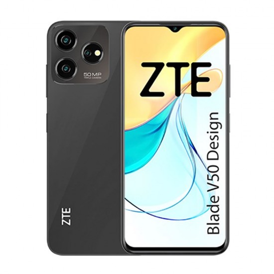 Smartphone Zte Blade V50 Design 4g Preto 4gb+10gb/256gb 6.6