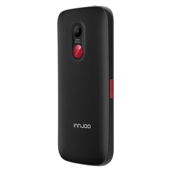 Innjoo Senior Phone Black 32mb/32mb 1.77" Dual Sim With Base
