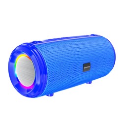 Altavoz Bluetooth Borofone BR13 Azul Symphony Led Lights 1200 mAh