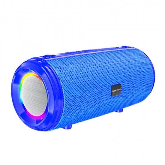 Borofone BR13 Blue Wireless Bluetooth Speaker Symphony Led Lights 1200 mAh