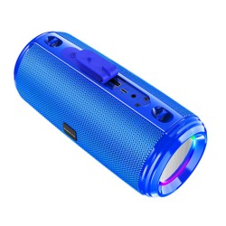 Borofone BR13 Blue Wireless Bluetooth Speaker Symphony Led Lights 1200 mAh