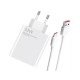 Carregador 240v Xiaomi Mdy-11-Ez Branco 33w Usb Para Tipo-C Compatível