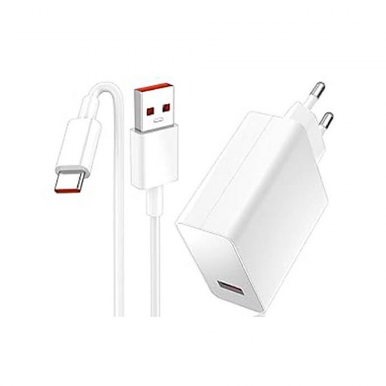 Carregador 240v Xiaomi Mdy-13-Ee Branco 120w Usb Para Tipo-C Carregador 240v Xiaomi Mdy-13-Ee Branco 120w Usb Para Tipo-C