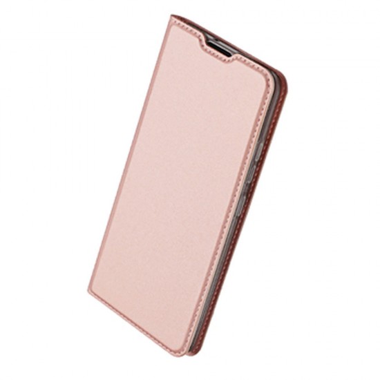 Capa Flip Cover Samsung Galaxy M32 Rosa Dux Ducis Skin Pro Capa Flip Cover Samsung Galaxy M32 Rosa Dux Ducis Skin Pro