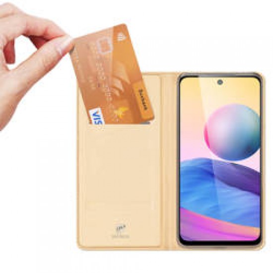 Xiaomi Redmi Note 10T 5G/ Poco M3 Pro Gold Dux Ducis Skin Flip Cover Case