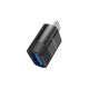 Borofone BV18 Black 3A 5V USB-C To USB-A Adapter