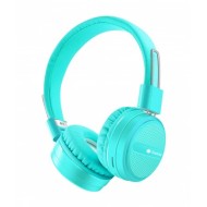 Deepbass R7 Blue Wireless/Hard Bass/TF Card/AUX Mode Headphones