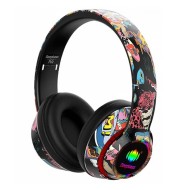 Deepbass R9 Black Guepardo Hi-Fi/Wireless/RGB Light Headphones