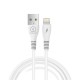 WUW X195 White 2.4A 1m Data Cable For Iphone