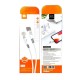 WUW X195 White 2.4A 1m Data Cable For Iphone