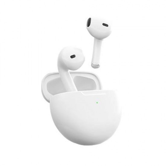 WUW R196 White Wireless Stereo Earbuds