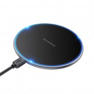 Borofone BQ3 Pro Black 15W Ultra Slim Fast Charge Wireless Charger