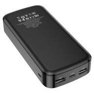 Borofone BJ17A Black 20000mAh 2 USB Power Bank