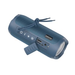 Mini Coluna Bluetooth Borofone Br21 Azul Symphony Led Lights 1200mah