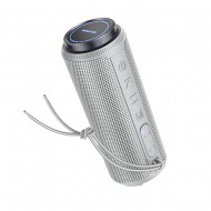 Coluna Bluetooth Borofone Br22 Cinza Wireless Tws 1200mah Sports