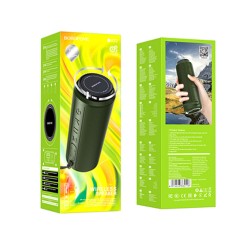 Altavoz Bluetooth Borofone BR22 Verde Wireless TWS 1200mAh Sports