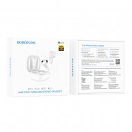 Borofone BW18 White Bluetooth TWS Earbuds