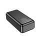 Power Bank Borofone Bj27b Preto 30000mah 2 Input Micro E Type-C/2 Usb Output