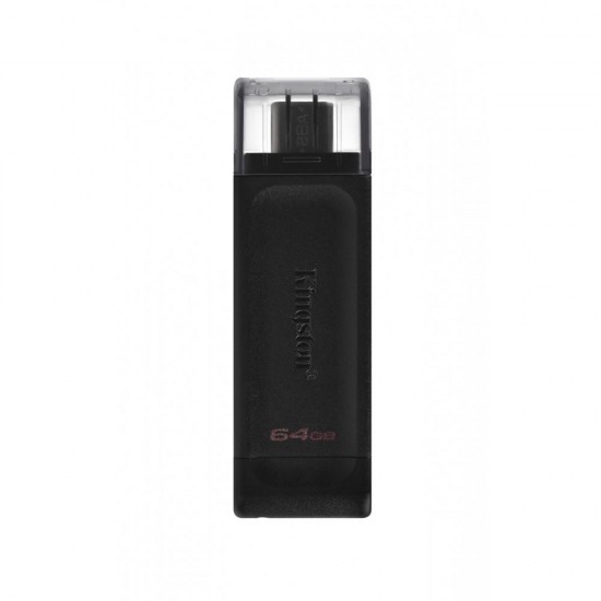 Pendrive Kingston DataTraveler 70 64gb Black Usb 3.2 Type-c