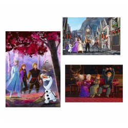 Puzzle Clementoni Frozen Ii 3 Puzzles 48pcs Reciclável