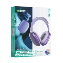 Auscultador New Science A-628 Roxo Wireless