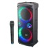 New Science RX-8253 Black 3000W Wireless 2400mAh Subwoofer Speaker With Microphone