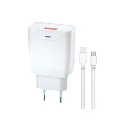 Carregador 240v New Science Sld-T01 Branco 3.0a 25w Usb Para Type C