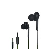 New Science JS-042 Stereo Super Extra Bass Black 3.5mm Earphones