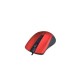 MTK K3376 ABS 3D 1000 DPI 1.4m Red Mouse With USB Cable