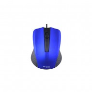 MTK K3376 ABS 3D 1000 DPI 1.4m Blue Mouse With USB Cable