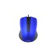 MTK K3376 ABS 3D 1000 DPI 1.4m Blue Mouse With USB Cable