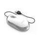 Rato Com Cabo Usb Mtk K3100 Branco 1.4m 3d