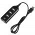 Usb 2.0 Hub Mtk At658 Preto 4 Ports