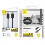 One Plus AU202 Black 5m HDMI M/M Cable