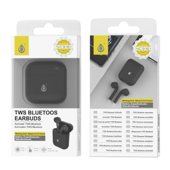 One Plus NC3161 Black TWS Bluetoos Earbuds